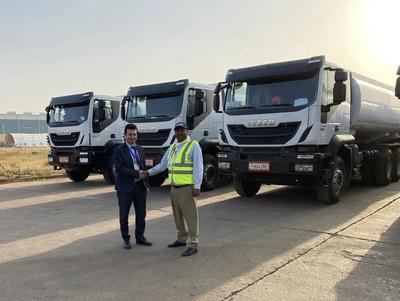 依维柯向埃塞俄比亚菲贝拉公司交付160辆Trakker系列卡车